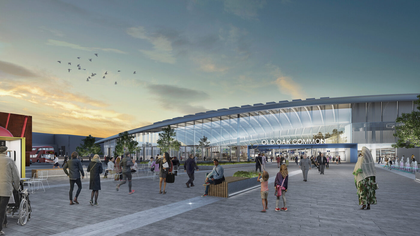 News Article about Old Oak Common